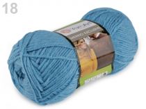Textillux.sk - produkt Pletacia priadza 100 g Merino exclusive - 18 (769) modrá detská tmavá