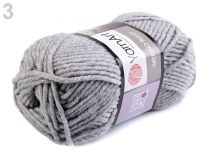 Textillux.sk - produkt Pletacia priadza 100 g Merino hrčky - 3 (282) šedá holubia