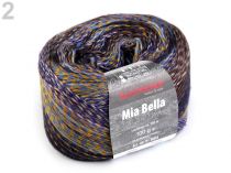 Textillux.sk - produkt Pletacia priadza 100 g Mia bella - 2 (0002) modrá safírová