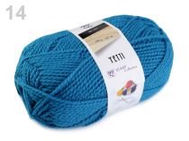 Textillux.sk - produkt Pletacia priadza 100 g Yetti - 14 (54777) modrá tyrkys.