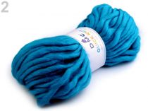 Textillux.sk - produkt Pletacia priadza 150 g Quick Knit DMC - 2 (603) modrá tyrkys.