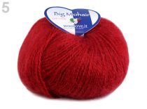 Textillux.sk - produkt Pletacia priadza 25 g Big Mohair - 5 (16) červená karmínová
