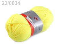 Textillux.sk - produkt Pletacia priadza 50 g Hit - 23 (0034) žltá žiarivá