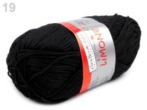 Textillux.sk - produkt Pletacia priadza 50 g Limone - 19 (024) čierna