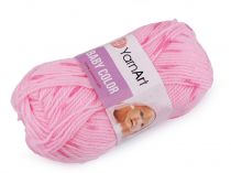 Textillux.sk - produkt Pletacia priadza Baby Color 50 g - 6 (0266) ružová str.