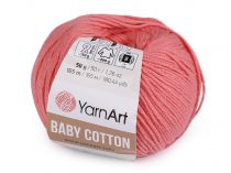 Textillux.sk - produkt Pletacia priadza Baby Cotton 50 g - 4 (420) korálová svetlá