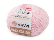 Textillux.sk - produkt Pletacia priadza Baby Cotton 50 g - 13 (410) ružová sv.
