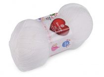 Textillux.sk - produkt Pletacia priadza Baby Love a Care 100 g - 14 (010) biela