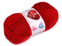 Textillux.sk - produkt Pletacia priadza Baby Love a Care 100 g - 22 (125) červená