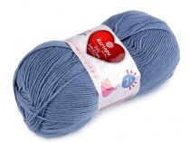 Textillux.sk - produkt Pletacia priadza Baby Love a Care 100 g - 24 (644) modrá jeans