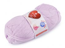 Textillux.sk - produkt Pletacia priadza Baby Love a Care 100 g - 26 (706) fialová lila