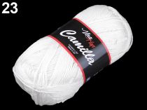 Textillux.sk - produkt Pletacia priadza Camilla 50 g - 23 (8002) biela