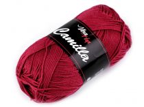 Textillux.sk - produkt Pletacia priadza Camilla 50 g - 42 (8020) červená tm.