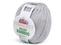 Textillux.sk - produkt Pletacia priadza Deluxe Bamboo 100 g - 7 (25) šedá najsvetlejšia
