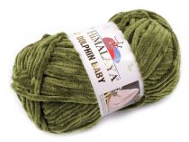 Textillux.sk - produkt Pletacia priadza Dolphin Baby 100 g - 33 (80361) zelená khaki