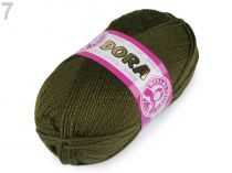 Textillux.sk - produkt Pletacia priadza Dora 100 g - 7 (077) zelená