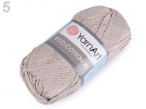 Textillux.sk - produkt Pletacia priadza Eco - cotton XL 200 g - 5 (768) béžová