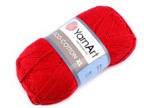 Textillux.sk - produkt Pletacia priadza Eco - cotton XL 200 g - 14 (769) červená
