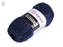Textillux.sk - produkt Pletacia priadza Elegance lurex 50 g - 6 (105) modrá tmavá