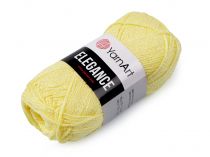 Textillux.sk - produkt Pletacia priadza Elegance lurex 50 g - 8 (116) bielo žltá