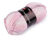 Textillux.sk - produkt Pletacia priadza Elen baby batik 100 g - 2 (5110) ružová sv.