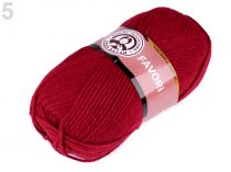 Textillux.sk - produkt Pletacia priadza Favori 100 g - 5 (034) červená