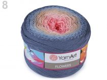 Textillux.sk - produkt Pletacia priadza Flowers 250 g YarnArt - 8 (262) lososová svetlá