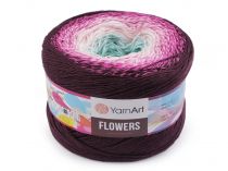 Textillux.sk - produkt Pletacia priadza Flowers 250 g YarnArt - 19 (301) fialová