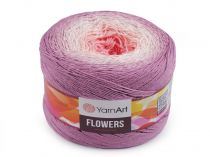 Textillux.sk - produkt Pletacia priadza Flowers 250 g YarnArt - 20 (305) staroružová tm.