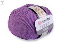 Textillux.sk - produkt Pletacia priadza Gina 50 g YarnArt - 7 (72) fialová