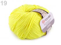 Textillux.sk - produkt Pletacia priadza Gina 50 g YarnArt - 19 (58) žltá   neon