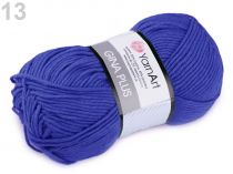 Textillux.sk - produkt Pletacia priadza Gina Plus 100 g YarnArt - 13 (47) modrá kobaltová