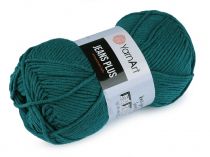 Textillux.sk - produkt Pletacia priadza Gina Plus 100 g YarnArt - 21 (63) zelená smaragdová