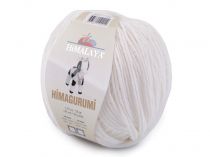 Textillux.sk - produkt Pletacia priadza Himagurumi 50 g - 11 (30101) mliečna