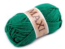 Textillux.sk - produkt Pletacia priadza Jumbo Maxi 100 g - 24 (970) zelená pastelová tmavá