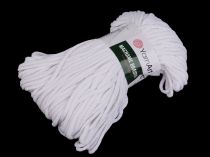 Textillux.sk - produkt Pletacia priadza Macrame Braided 250 g - 14 (751) biela
