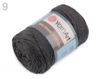 Textillux.sk - produkt Pletacia priadza Macrame Cotton 250 g YarnArt - 9 (758) šedá kalná