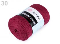 Textillux.sk - produkt Pletacia priadza Macrame Cotton 250 g YarnArt - 30 (781) bordó sv.