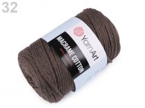 Textillux.sk - produkt Pletacia priadza Macrame Cotton 250 g YarnArt - 32 (769) hnedý dub