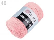 Textillux.sk - produkt Pletacia priadza Macrame Cotton 250 g YarnArt - 40 (762) ružová sv.