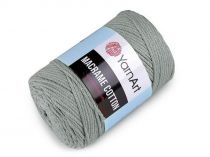 Textillux.sk - produkt Pletacia priadza Macrame Cotton 250 g YarnArt - 47 (794) šedozelená sv.