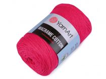 Textillux.sk - produkt Pletacia priadza Macrame Cotton 250 g YarnArt - 50 (803) malinová