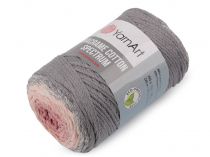 Textillux.sk - produkt Pletacia priadza Macrame Cotton Spectrum 250 g - 6 (1306) šedá púdrová
