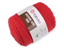 Textillux.sk - produkt Pletacia priadza Macrame Rope 5 mm 500 g - 10 (773) červená