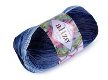 Textillux.sk - produkt Pletacia priadza Miss Batik 50 g - 7 (3299) modrá