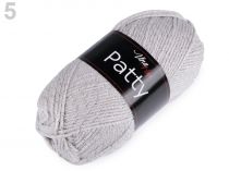 Textillux.sk - produkt Pletacia priadza Patty 100 g - 5 (4230) šedá najsvetlejšia