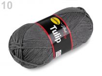Textillux.sk - produkt Pletacia priadza Tulip 100 g - 10 (4235) šedá