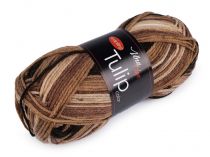 Textillux.sk - produkt Pletacia priadza Tulip color 100 g - 14 (5217) hnedá