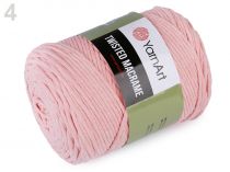 Textillux.sk - produkt Pletacia priadza Twisted Macrame 500 g - 4 (767) ružová svetlá