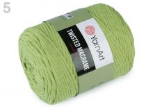 Textillux.sk - produkt Pletacia priadza Twisted Macrame 500 g - 5 (755) zelenobežova